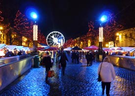 Christmas market in Brussels