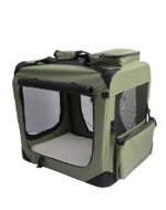 Soft travel crate for dogs