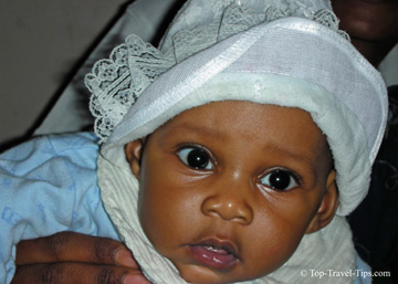 Young child in Moshi Tanzania