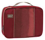 Red colored Eagle Creek packing cube