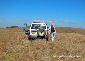 Off road driving in Malawi