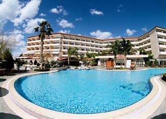 Hotel with swimming pool