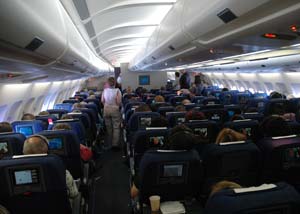 Passengers on commercial aircraft