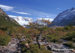 Mountain view in Pategonia Argentina